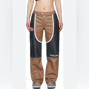 Cactus Jack x Air Jordan 2-tone Leather Pants